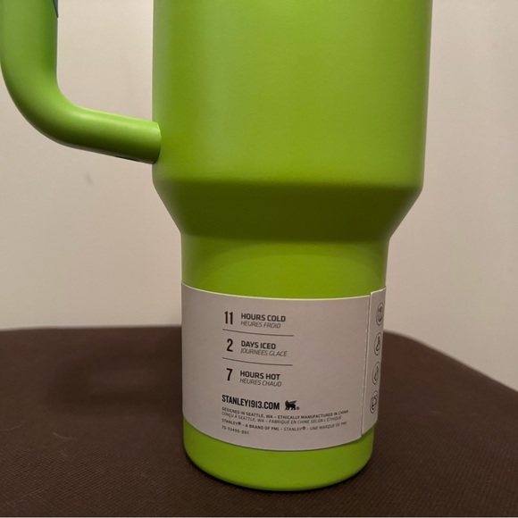 Stanley The Quencher H2.0 Flowstate Tumbler 40oz - Lime Green - Picture 7 of 12